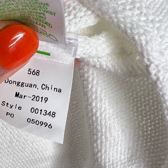 Lilly Pulitzer Corner Cardigan Resort White - Picture 8 of 8